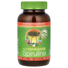 Nutrex Hawaii Pure Hawaiian Spirulina 1 000mg 180 tablets superfood / Nutrex Hawaii 뉴트렉스하와이 퓨어 하와이안 스피루리나 1 000mg 180정 슈퍼푸드