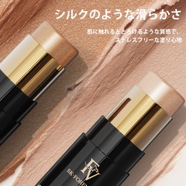 FV Highlight Stick, Glossy Skin Makeup, 3D Feel Makeup, Long Lasting, Easy Blend, For Beginners, Waterproof, Sweat Resistant, Moisturizing, 05 Sheer Glow