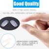 Eyeglass Nose Pads 10 Pairs Push in Soft Silicone Replacement