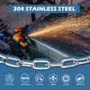 hannger Stainless Steel Chain, 5/64 in × 32.8 Ft Small