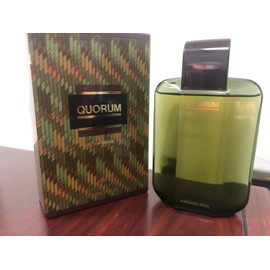 **VINTAGE ** QUORUM by ANTONIO PUIG 3.4 FL oz / 100 ML After Shave Splash In Box