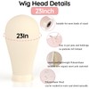 Lhysn Wig Holder Head, for 12-Head Wig Stand, Styling Wig