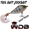Angel-Berger Wild Devil Baits Tail Bait Jerkbait Jerk Wobbler (Ghost