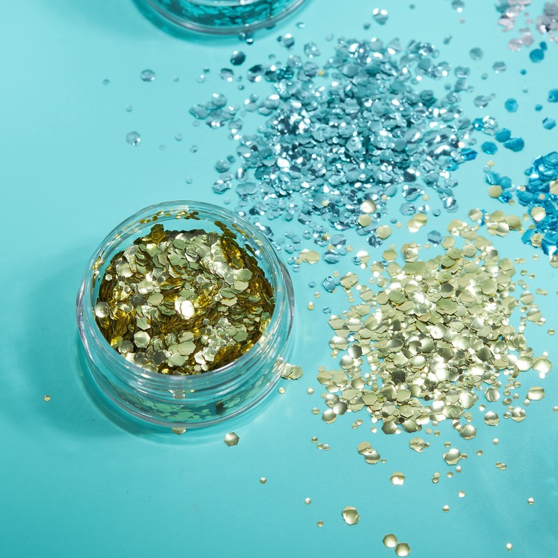 Moon Glitter Biodegradable Eco Glitter - 100% Cosmetic Organic Glitter