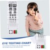 iplusmile Visual Testing Chart for Eye Exams Reusable Eye Chart