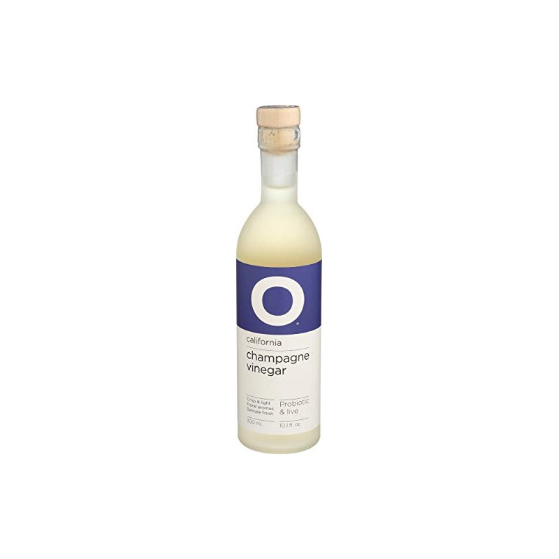 O Olive Oil, California Champagne Vinegar, 10.1 Fl Oz -