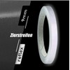 siviwonder Decorative Strips Black White Reflective Reflective Sticker 9 mm