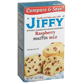 Jiffy Muffin Mix, Raspberry (Pack of 8)