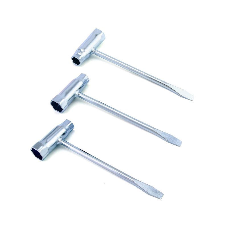 QWORK Chainsaw Scrench Replacemnt Tool, 5-Pack 13 x 19mm Combination
