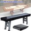 SUSURE 9FT Shuffleboard Table Cover Waterproof Game Table Covers for