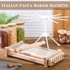 SiliFine 4 Pcs Pasta Maker Tool Set Include Chitarra Cutter