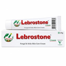 Lebrostone Ayurvedic cream for Fungal & Itchy Skin Care Cream, 100% Ayurvedic Formula, 25g