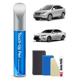 RSACET 1J4 Silver Lining Metallic Touch Up Paint Kit Compatible with Lexus Exact Match Car Scratch Repair Touch Up Paint Kit