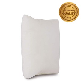 16x16x2 Outdoor Water Resistant Poly Boxed Pillow Insert, Breathable Shell, Never Vacuum-Packed