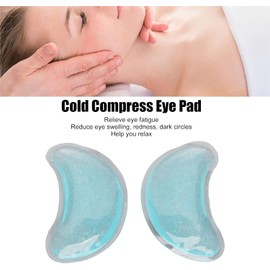 Paquete de Hielo de Gel, Almohadillas de Enfriamiento Reutilizables para los Ojos y Parches Debajo de los Ojos, Almohadilla de Gel de Compresa Fría y Caliente para la Tensión