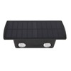 Solar Outdoor Wall Lights IP65 Waterproof Double Headed Solar Wall