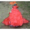 Kite Octopus 揚gare. 2 m Red (Black, Light Blue) Dolphin