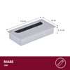 HOOZ 4 x Cable Grommet Desk, 160 cm Aluminium Cable