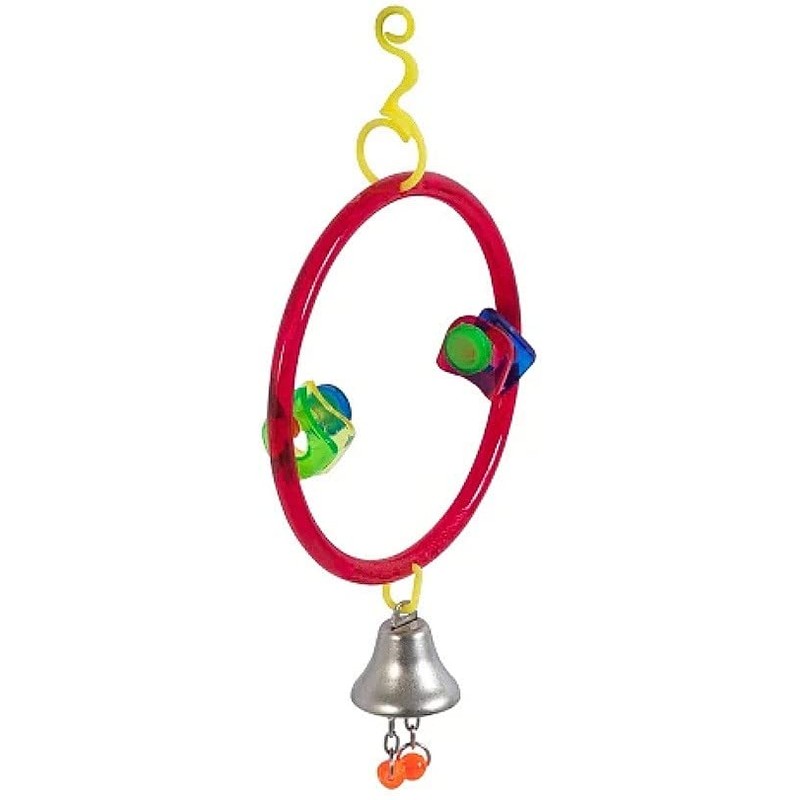 JW Insight Clear Ring Bird Perch Clear Ring Bird Perch
