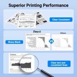 TN760 4PK Replacement for Brother TN-760 TN730 High Yield Toner Cartridge, for MFC-2710DW HL-L2395DW DCP-L2550DW HL-L2370DW HL-L2690DW HL-L2390DW MFC-L2750DW