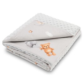 Baby Blanket, Cuddly Blanket, Baby Blanket, Summer Blanket with Plush Fabric, 75 x 100 cm, Children's Blanket, Pram Blanket, Baby Blankets, Pram Blanket and First Equipment for Newborns and Children