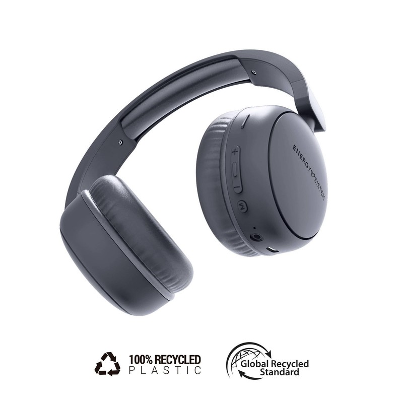 Energy Sistem HeadTuner Bluetooth Headphones with FM Radio (100% Recycled