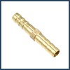 INFINAUTO 1 Set 6mm Copper Hose Barb Fitting Connector with