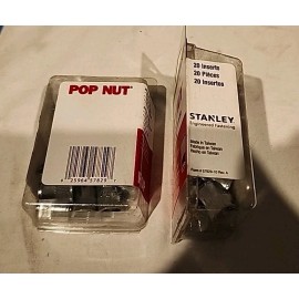 Pop Nut 2 x Pop 20 Pc. 3/8"-16 x .027 - .150" Grip Steel Rivet Nut 57829