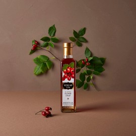 Floral Elixir Co. - All Natural HERB Syrup for Cocktails & Sodas, 8.5 oz (Rose Hip)