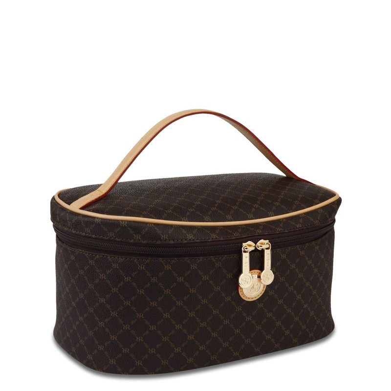 Rioni Signature (Brown) - Cosmetic Carrier