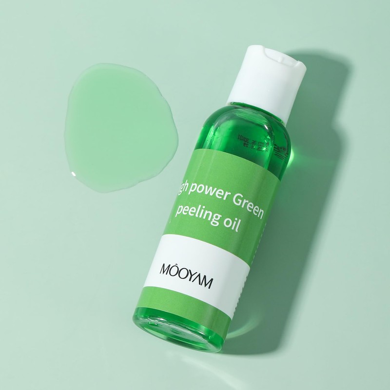 Exfoliating Green Peeling Oil for Extra Strength Exfoliation, Exfoliating Peeling