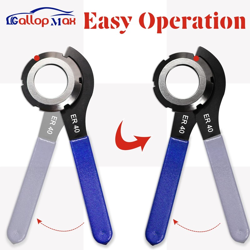 4Pcs Universal Coilover Spanner Wrench Set, Shock Wrench Adjustable Spanners