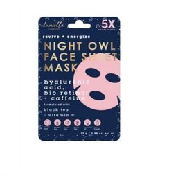 Night Owl Sheet Face Mask