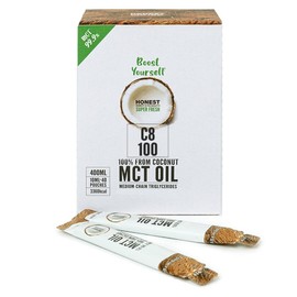 Honest Coconut MCT Oil C8 40p, 400ml, 1 piece / 어니스트 코코넛 MCT오일 C8 40p, 400ml, 1개