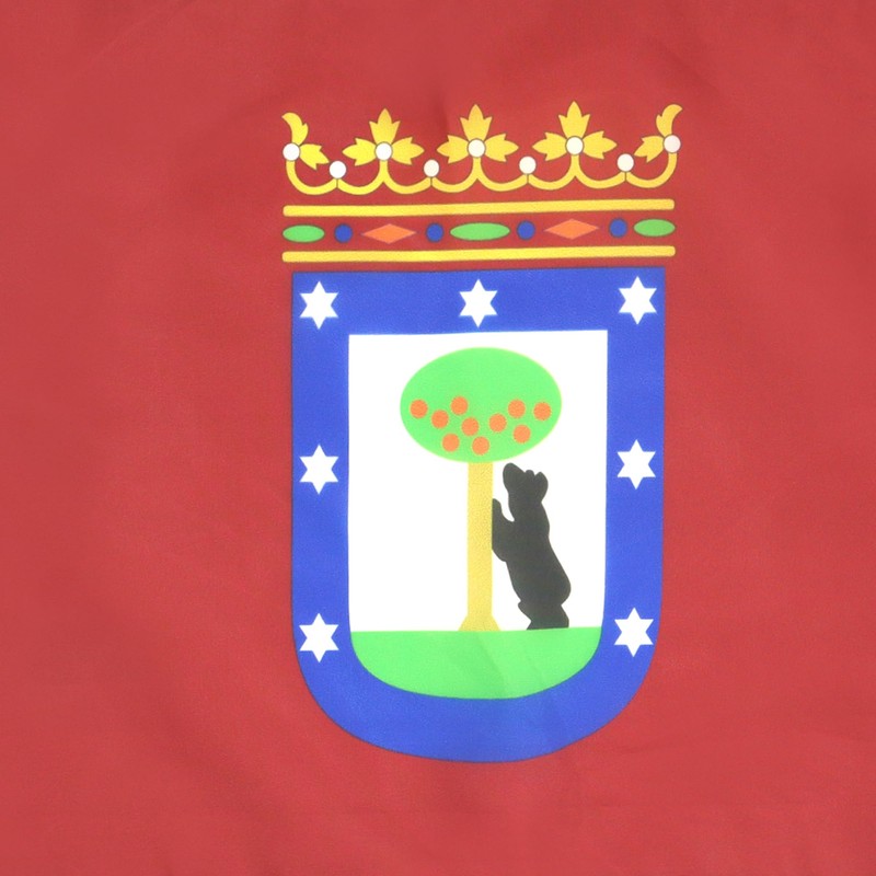 AZ FLAG Madrid Flag 18'' x 12'' cords - Madrid