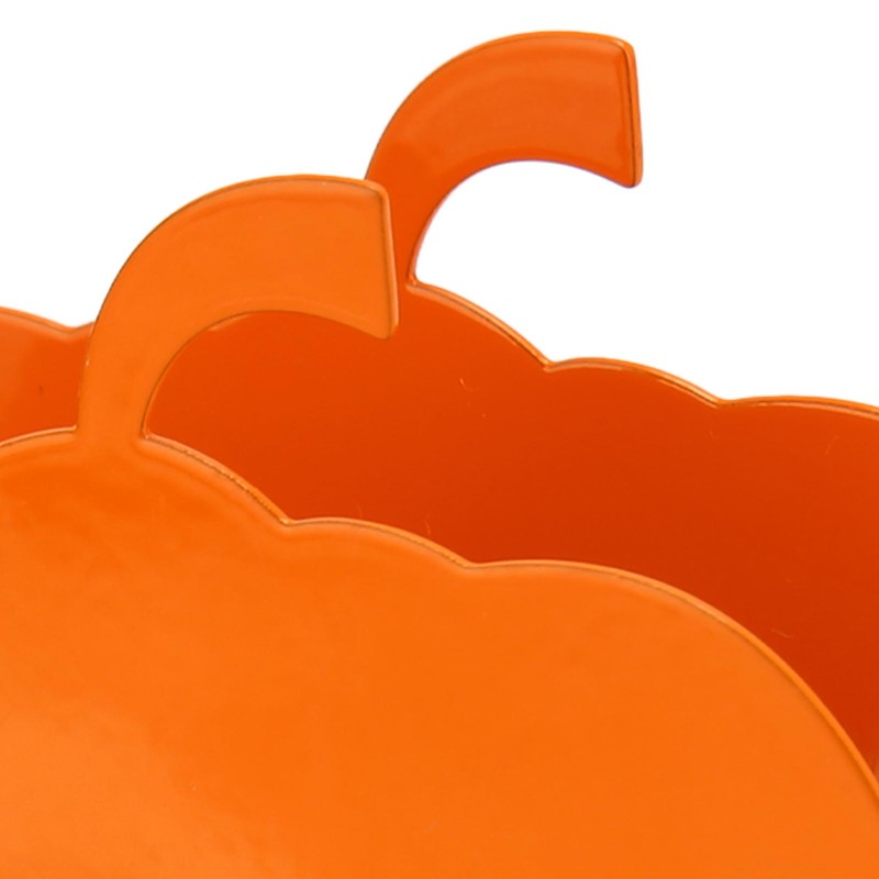 2pcs Cute Pumpkin Napkin Holder Durable Iron Paper Napkin Holder