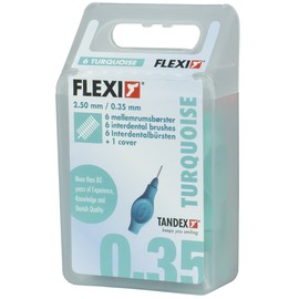 Tandex Flexi Interdental Brushes Turquoise X Micro (6 Pieces)