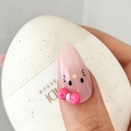 Cheek Handmade Nail Tips - Oval / 치크 수제네일팁 - 오벌