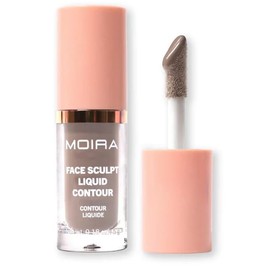 Moira Face Sculpt Liquid Contour Tono Stone 075, 5 g  Acabado Soft Focus, Buildable y Ligero, Resistente a Transferencia, Vegano y Sin Parabenos,...  