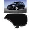 KIMISS 1375861 Front Bumper Tow Eye Cover Cap Black Tow