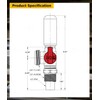 Highcraft 540DI Washing Machine Replacement Valve with Hammer Arrestor Inlet
