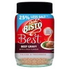 Bisto Best Reduced Salt Beef Gravy Granules Made with Real