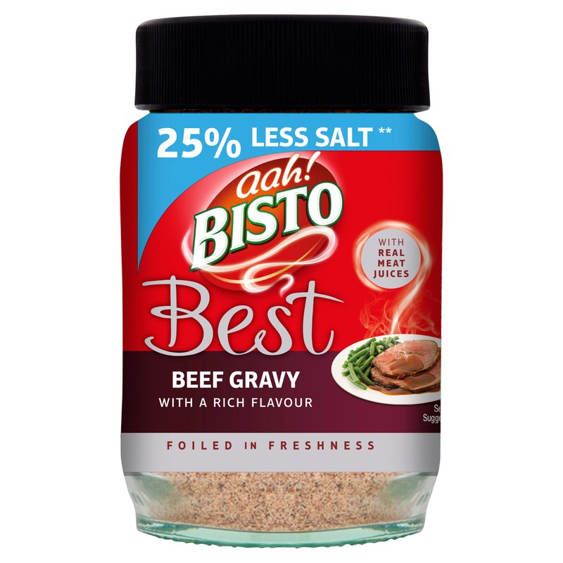 Bisto Best Reduced Salt Beef Gravy Granules Made with Real