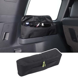 Fgtagtal Car Trunk Organizer Compatible with Toyota Land Cruiser 250 Prado J250 JC250 2024 2025, Multifunctional Rear Storage Bag Oxford Cloth Car Bag Storage Trunk Organizer Space Saving (Left Side)