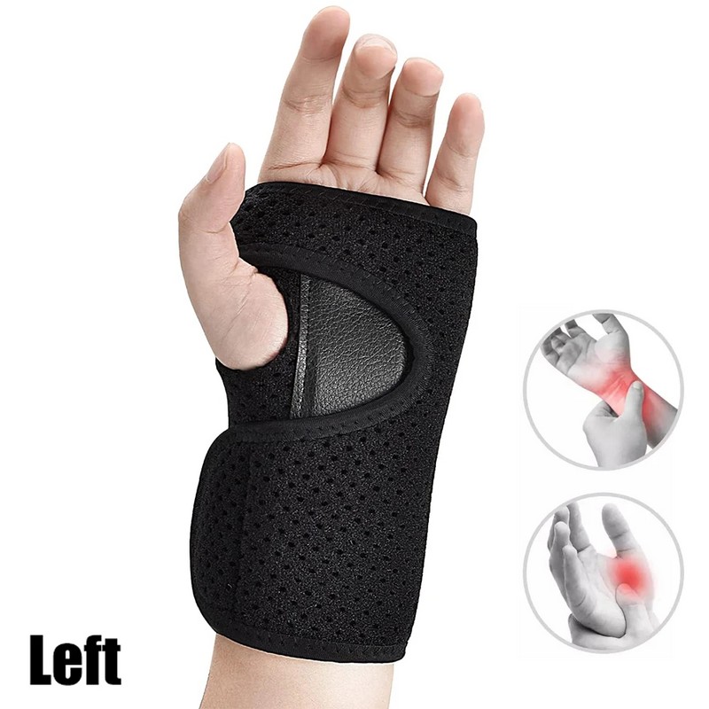 Adjustable Wrist Brace for Hand Support – Breathable Night Splint