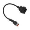 6Pin OBD2 Diagnostic Cable Adapter Professional Fault Detection for Motorcycle