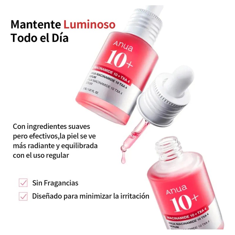 Kit Serums Niacinamida + Txa Y Ácido Azelaico Anti-manchas
