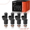 A-Premium Set of 4 Fuel Injectors Compatible with Honda Civic