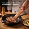 HJZHII 2PCS Wooden Spatula for Cooking, 12 Inch Flat Wood