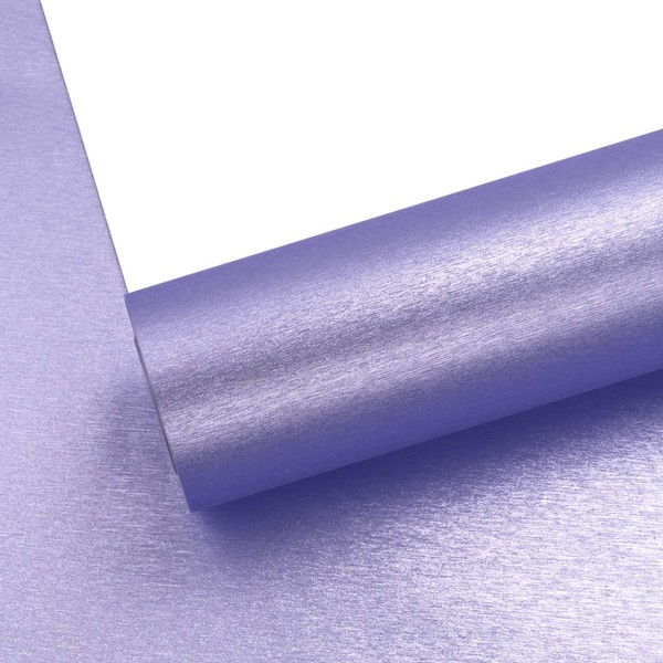 WRAPAHOLIC Wrapping Paper Roll - Purple with Metallic Shine for Birthday, Holiday, Wedding, Baby Shower - 30 inch x 16.5 feet